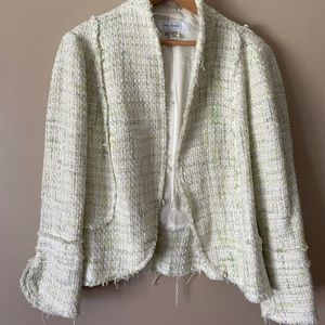 Vintage Citron Green Tween Blazer from Zara